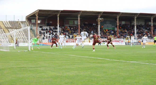 Trendyol 1. Lig: Bandırmaspor: 1 - Manisa: 1